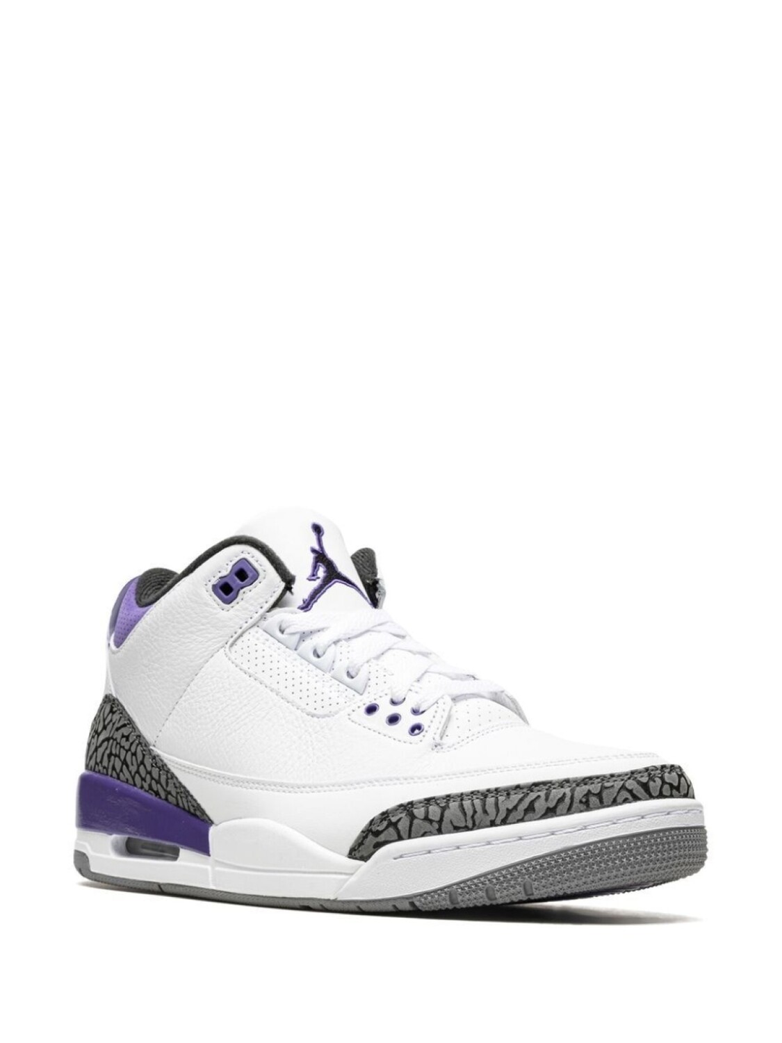 Кроссовки Air 3 Dark Iris Jordan, белый — фото 2
