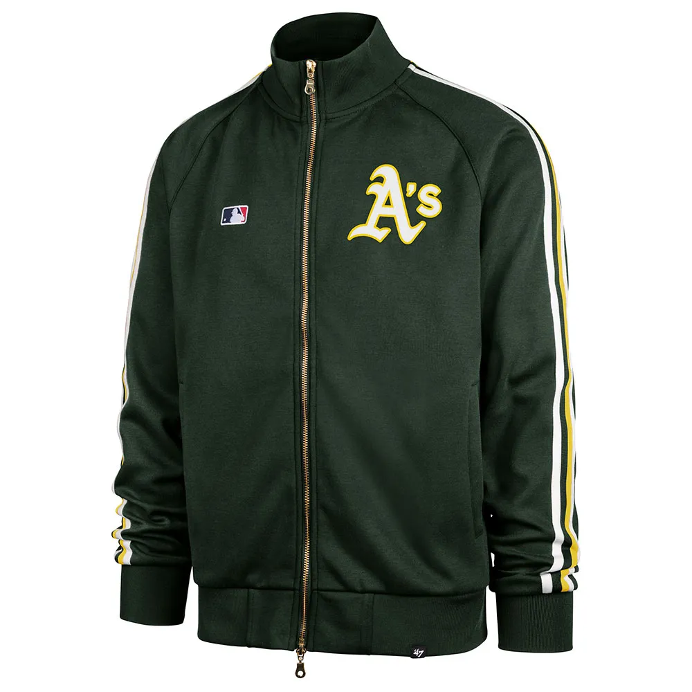 

Толстовка 47 MLB Oakland Athletics Core Jetway full zip, зеленый