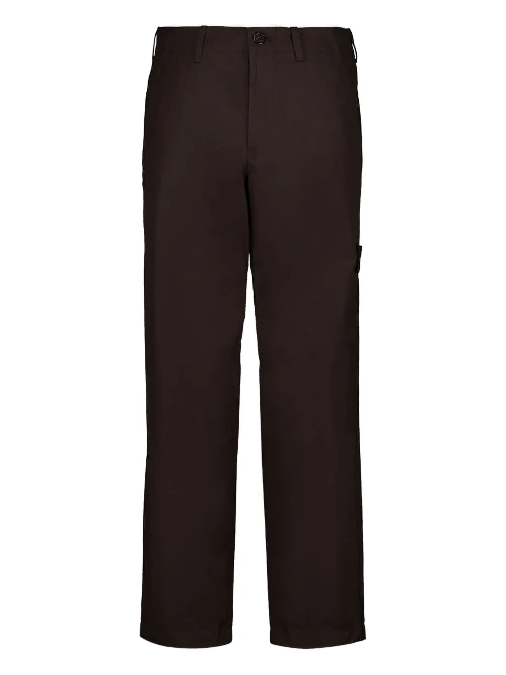 

Брюки с нашивкой-логотипом Stone Island, коричневый