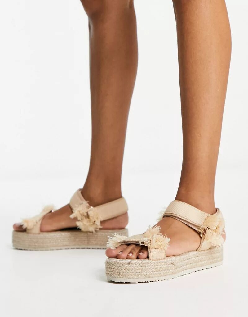 

Натуральные спортивные эспадрильи ASOS Junction