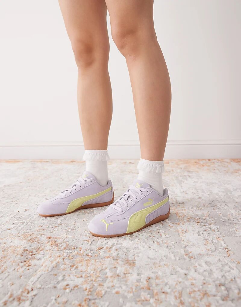 Сиреневые кроссовки Кроссовки Puma Speedcat OG — фото 3