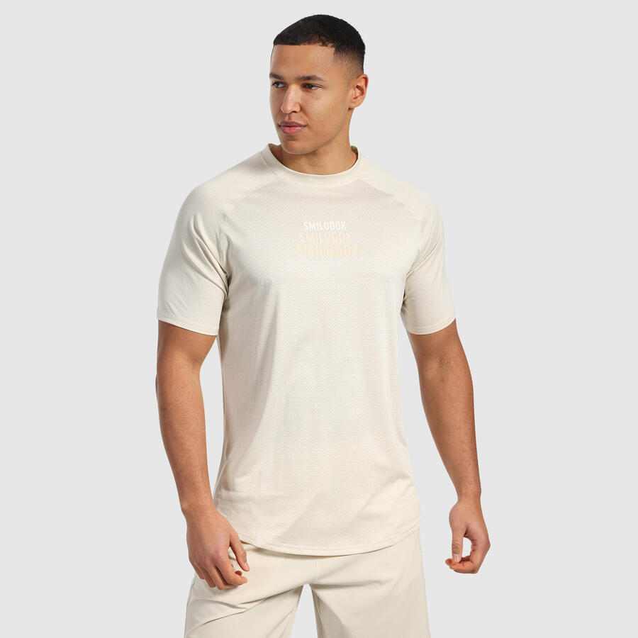 

SMILODOX Мужская футболка Powerfit Triple Cream