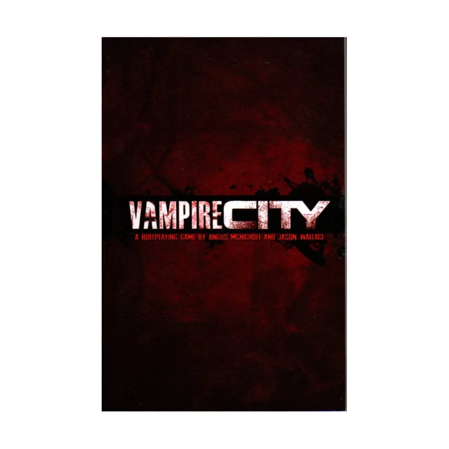 

Vampire City (English), Roleplaying Games (Vagrant Workshop), мягкая обложка