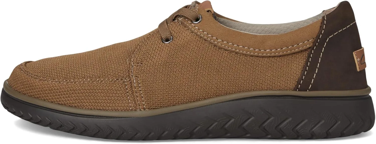 Мужские кроссовки Clarks Relaxlite на шнуровке, бежевый — фото 4