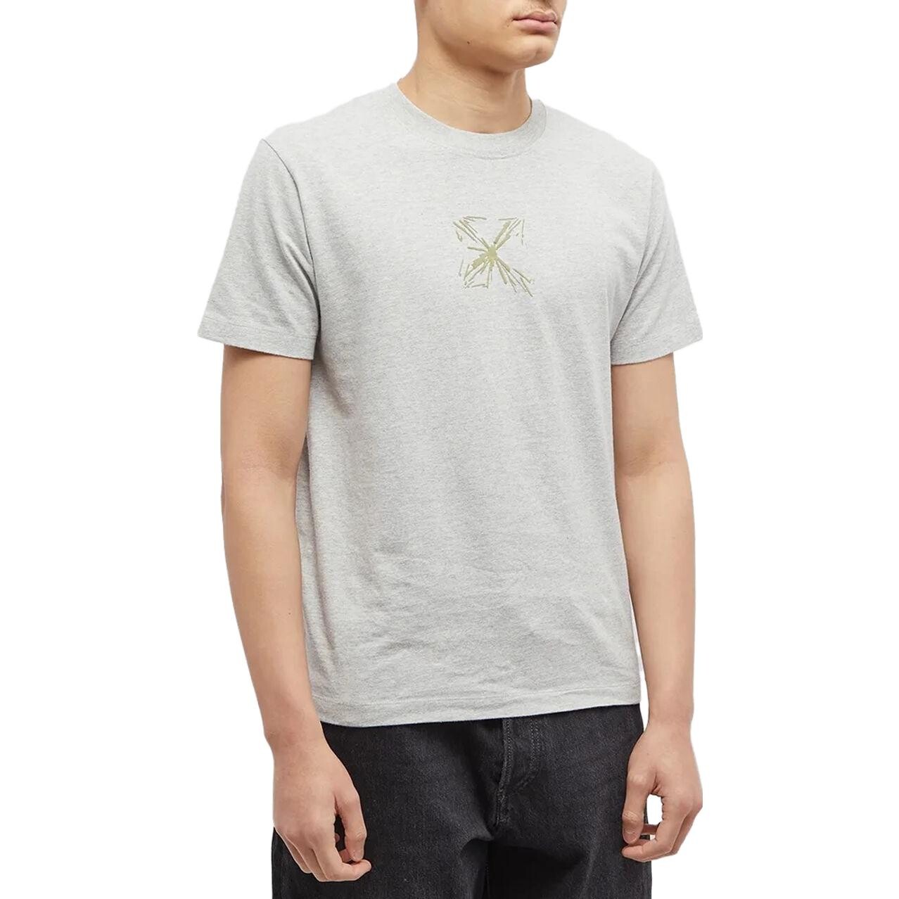 Футболка Splash Arrow Slim из нержавеющей стали Off-White, серый — фото 3