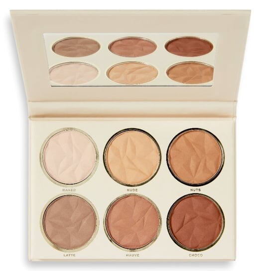

Палитра теней Makeup Revolution, Pro Glam Mood All Day, золотой