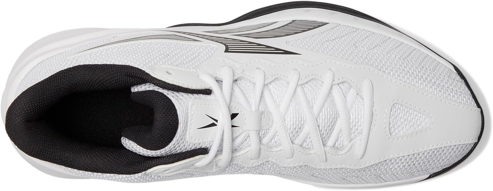 Кроссовки Unisex Reebok Press, White/Core Black/Barely Grey — фото 2