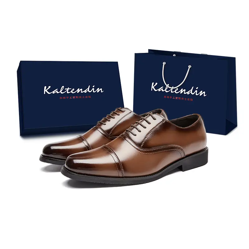 

Kaltendin Мужские туфли черные с низким верхом светло-коричневые, цвет Light Brown