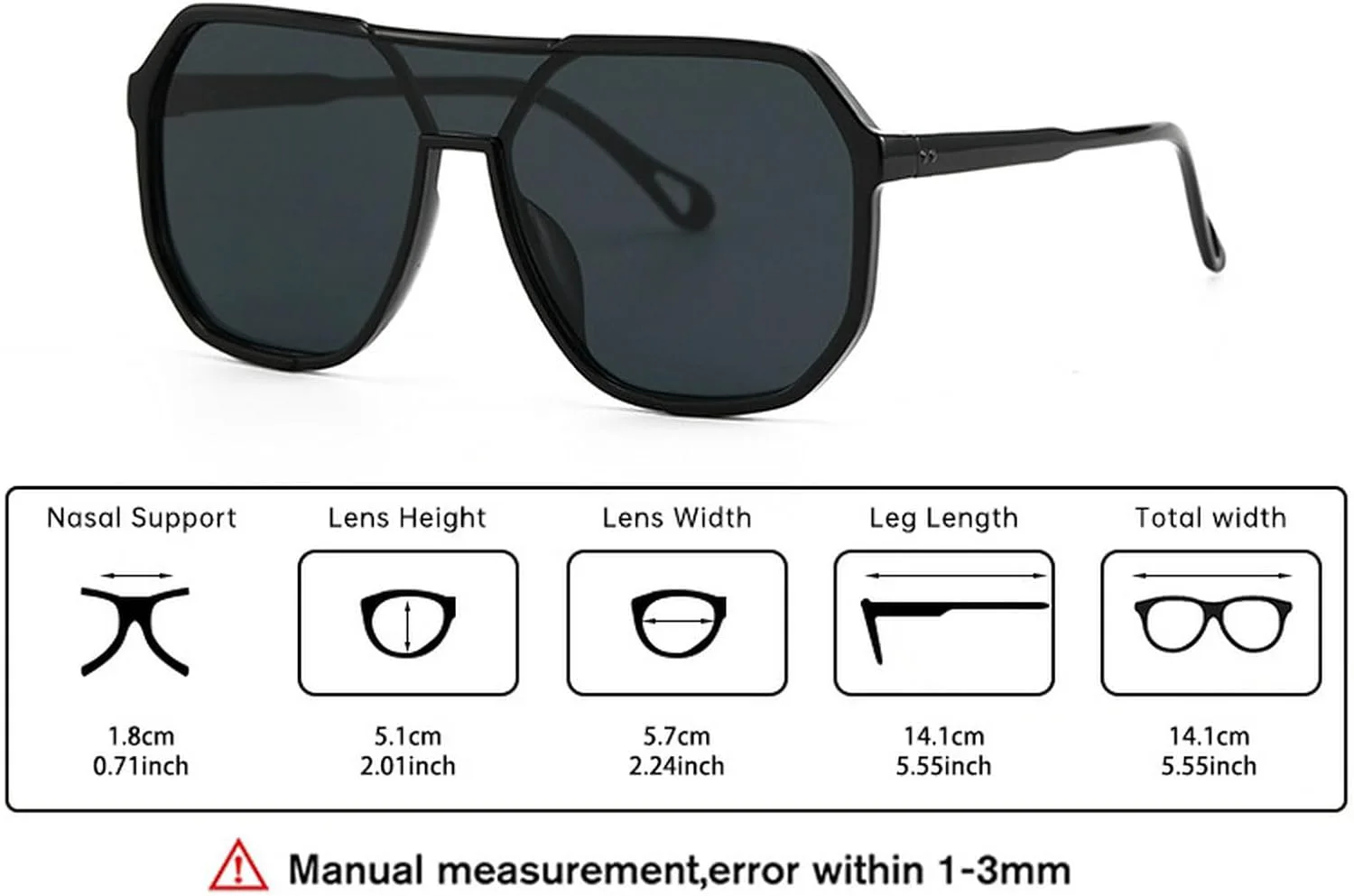 

Винтажные солнцезащитные очки-пилот большого размера для женщин и мужчин, модные квадратные очки, стильные и популярные солнцезащитные очки-щитки mincl, Yellow