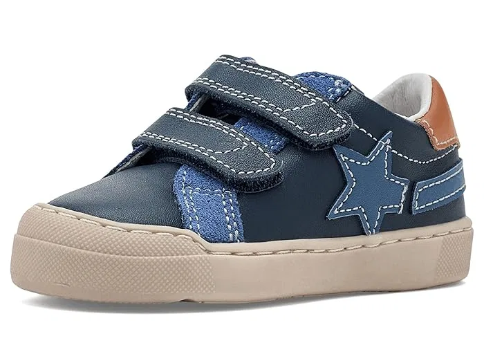 Кроссовки с липучками Naturino Singery Low VL, Navy