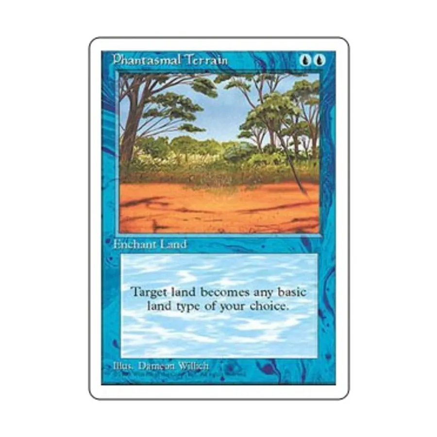 

CCG Призрачная местность (клавиша C), MTG - 4th Edition