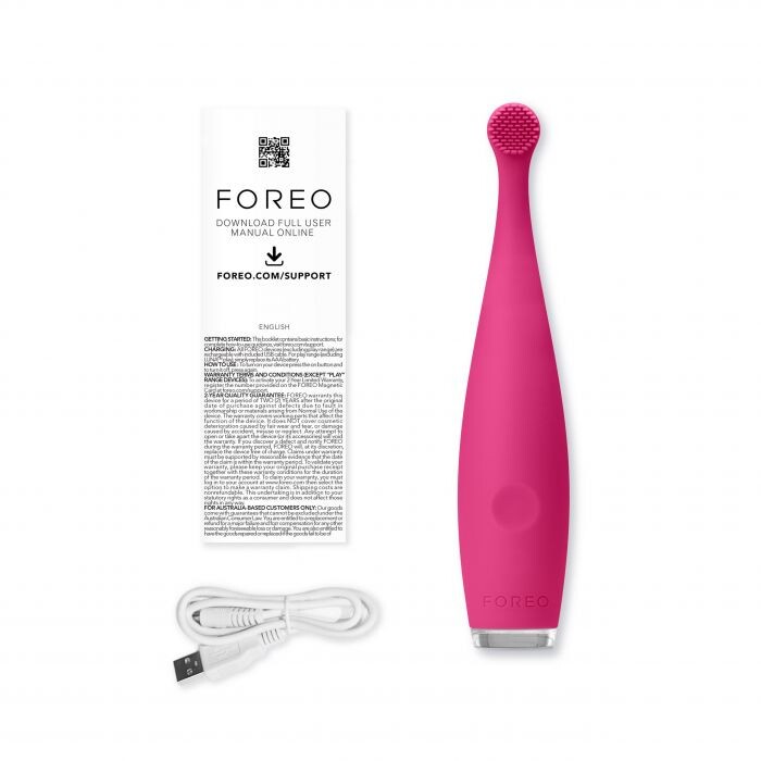 Зубная щетка Issa Baby Pearl Cepillo de Dientes Foreo, Strawberry — фото 4