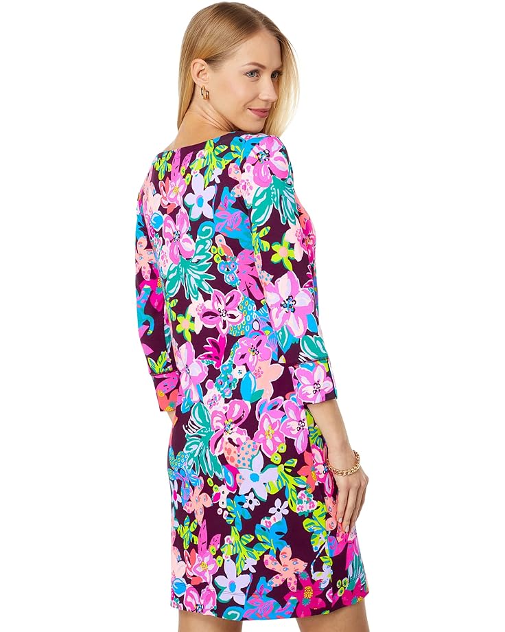 

Платье Lilly Pulitzer UPF 50+ Sophie Dress, цвет Cherry Ganache Bohemian Garden