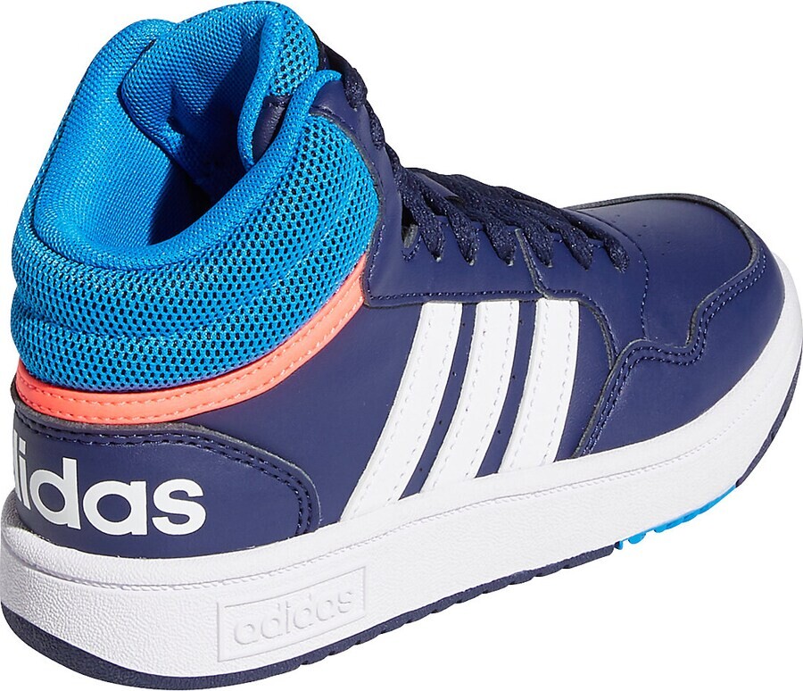Кроссовки Adidas HOOPS 3.0, синий/темно-синий — фото 4
