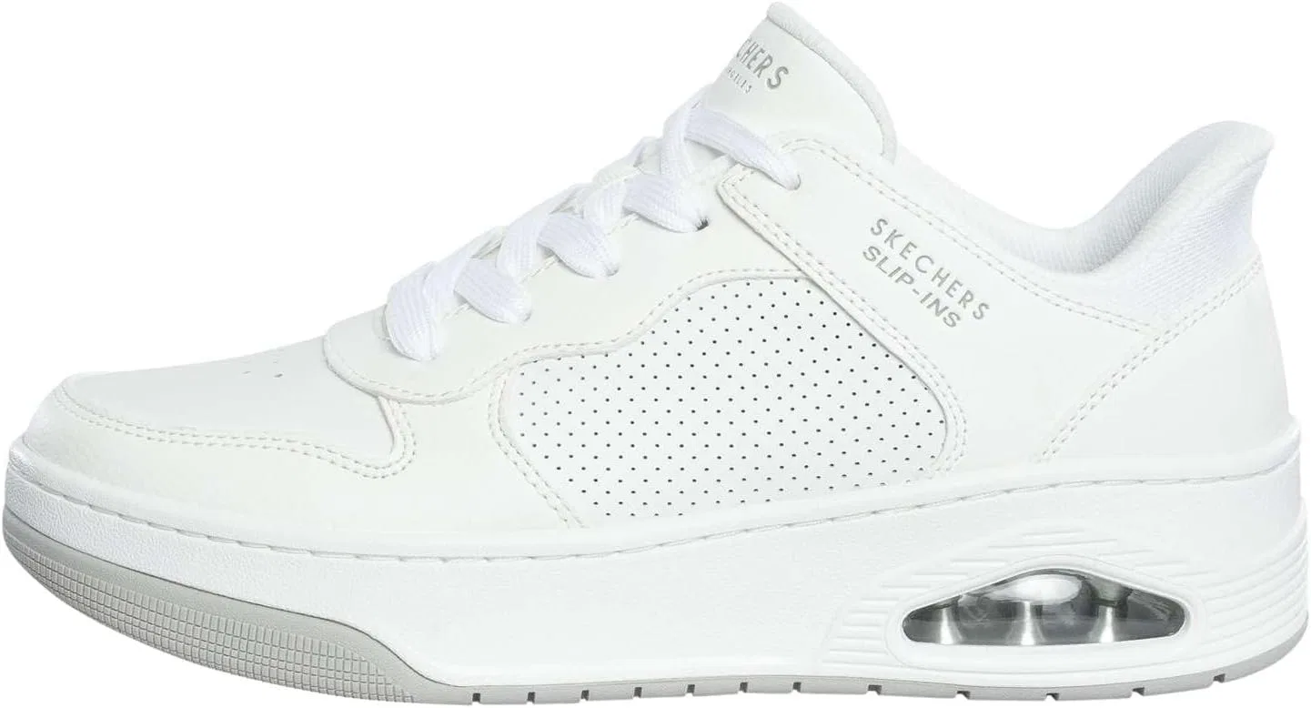 Мужские кроссовки Skechers UNO Court-Acacia Hands Free Slip-ins, белый — фото 2