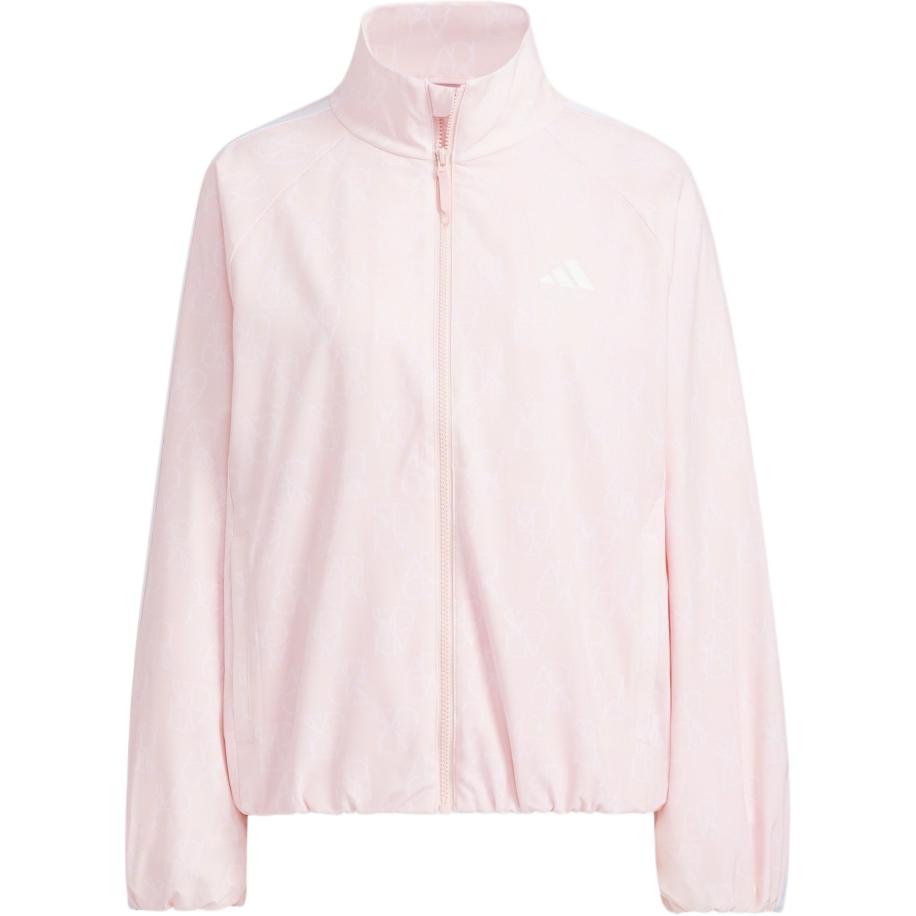 

Adidas Женская розовая куртка с принтом по всей поверхности, Pink