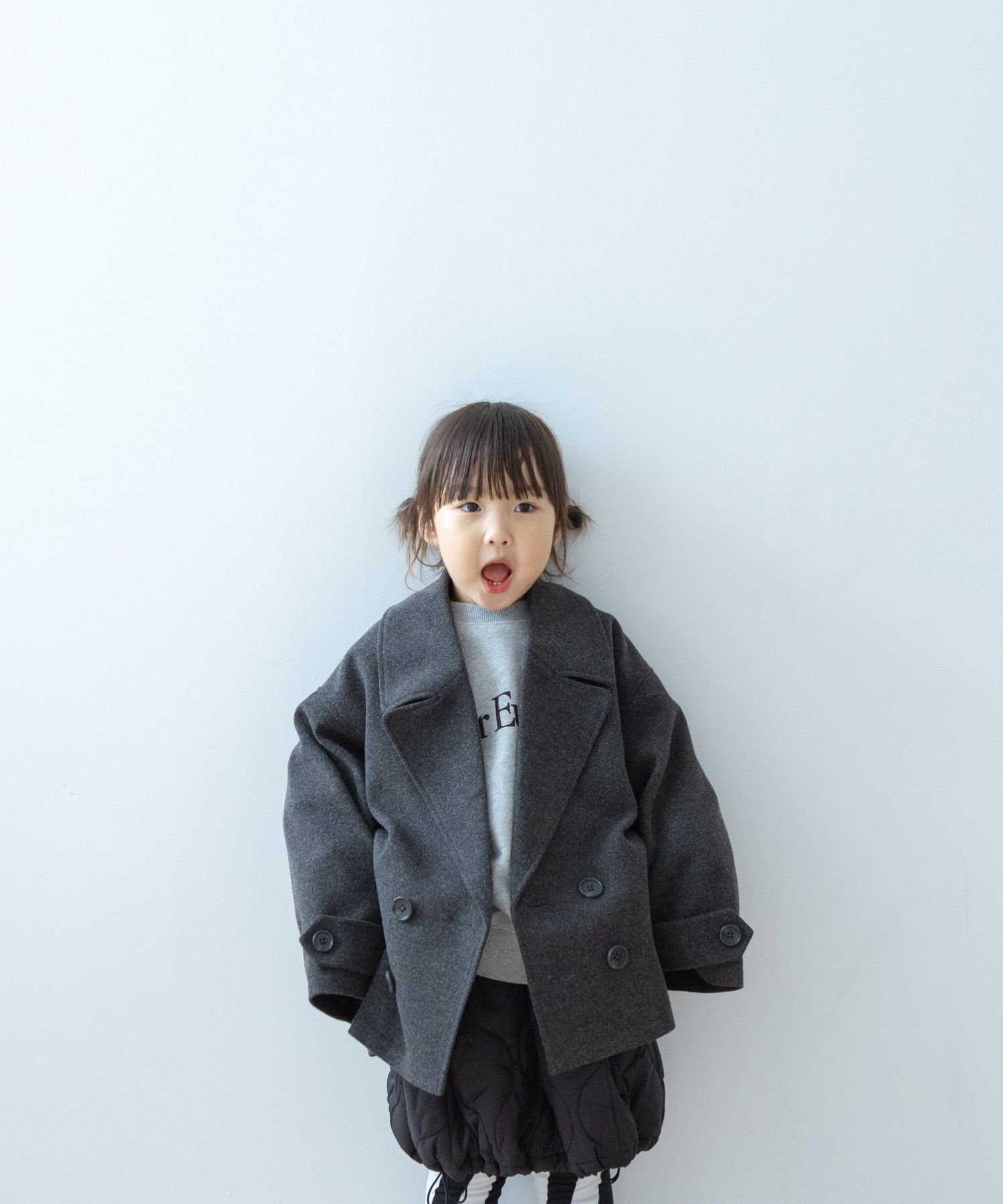 Шерстяное светлое пальто Lowrys Farm, Charcoal Gray (18)