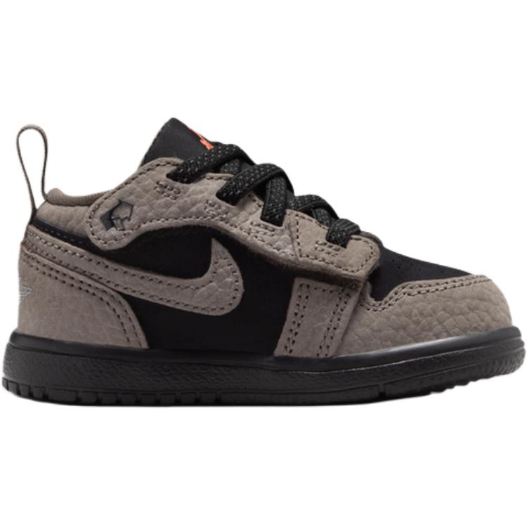 Jordan Air 1 Low top Toddler Shoes Black Umber Infant And Toddler — фото 3