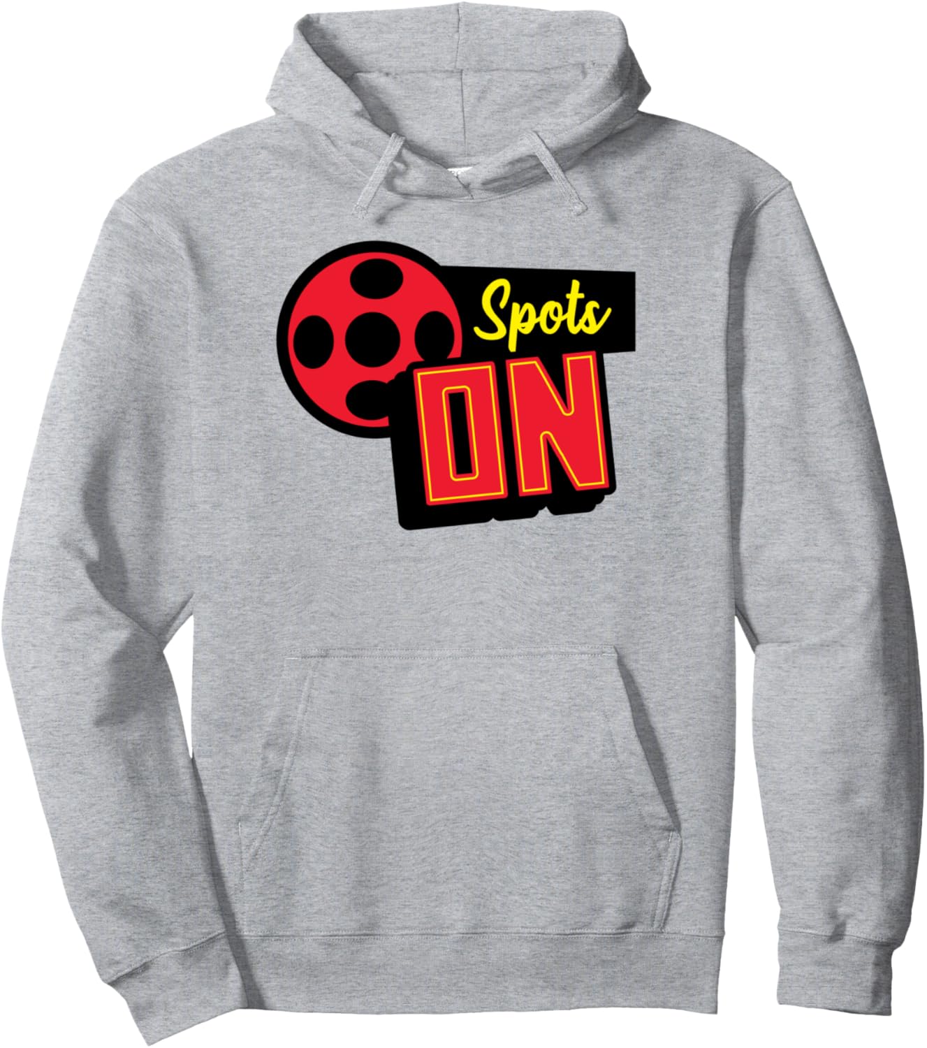 

Толстовка Miraculous Collection с пятнышками божьей коровки, серый