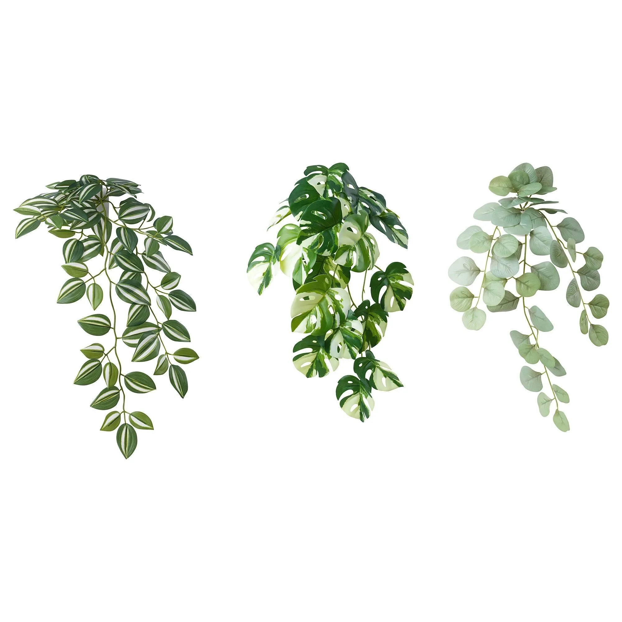 

Искусственное растение, зеленое, 3 шт., для дома и улицы FEJKA IKEA
