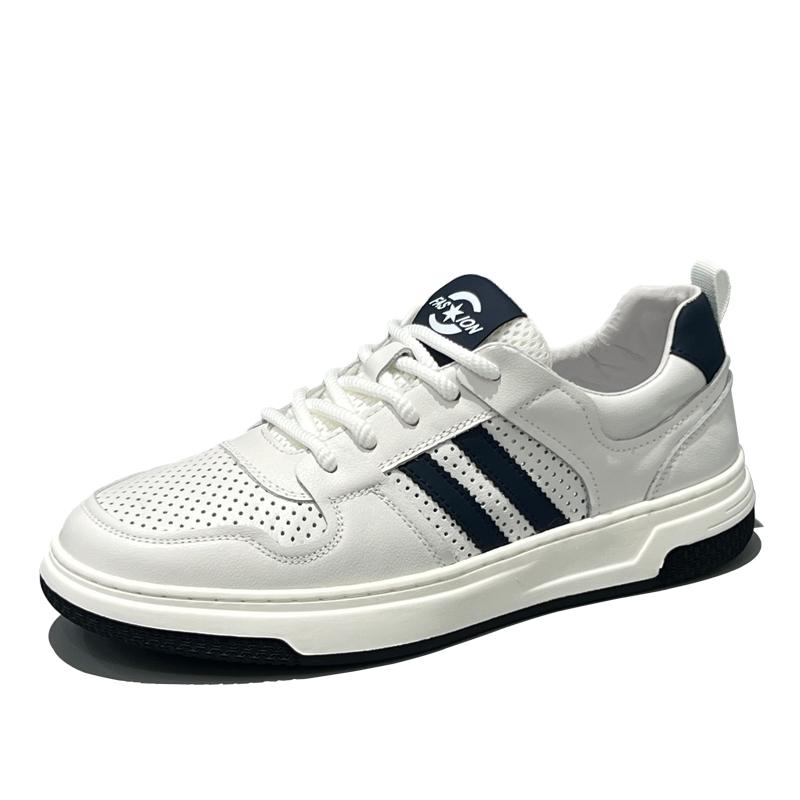 

Низкие мужские кроссовки ZUOSAISI, White Blue (Breathable)