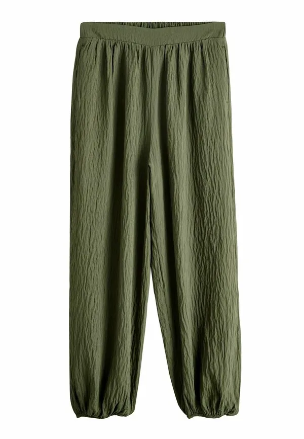 Длинные брюки-баллоны Next, Khaki Green