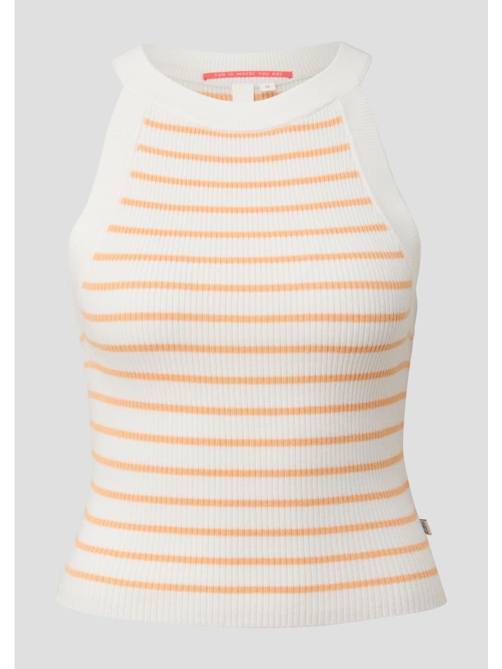 

QS Вязаный жилет цвета 21G2_манго