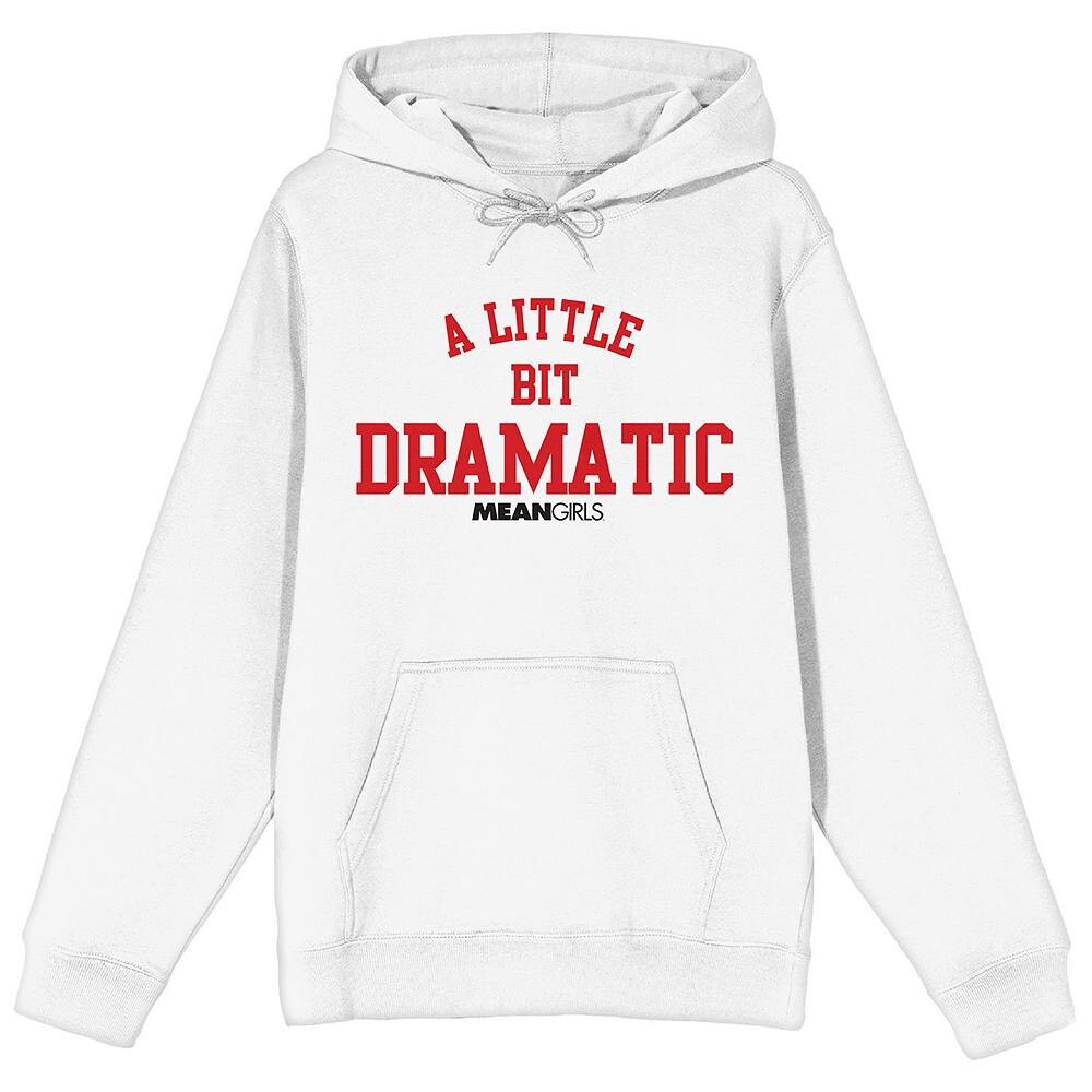 

Юниорская худи с графическим рисунком Bioworld Mean Girls "A Little Bit Dramatic", белый