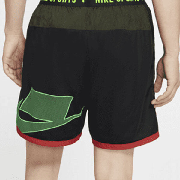 Шорты colorblock breathable casual logo sports shorts black Nike, мультиколор — фото 4