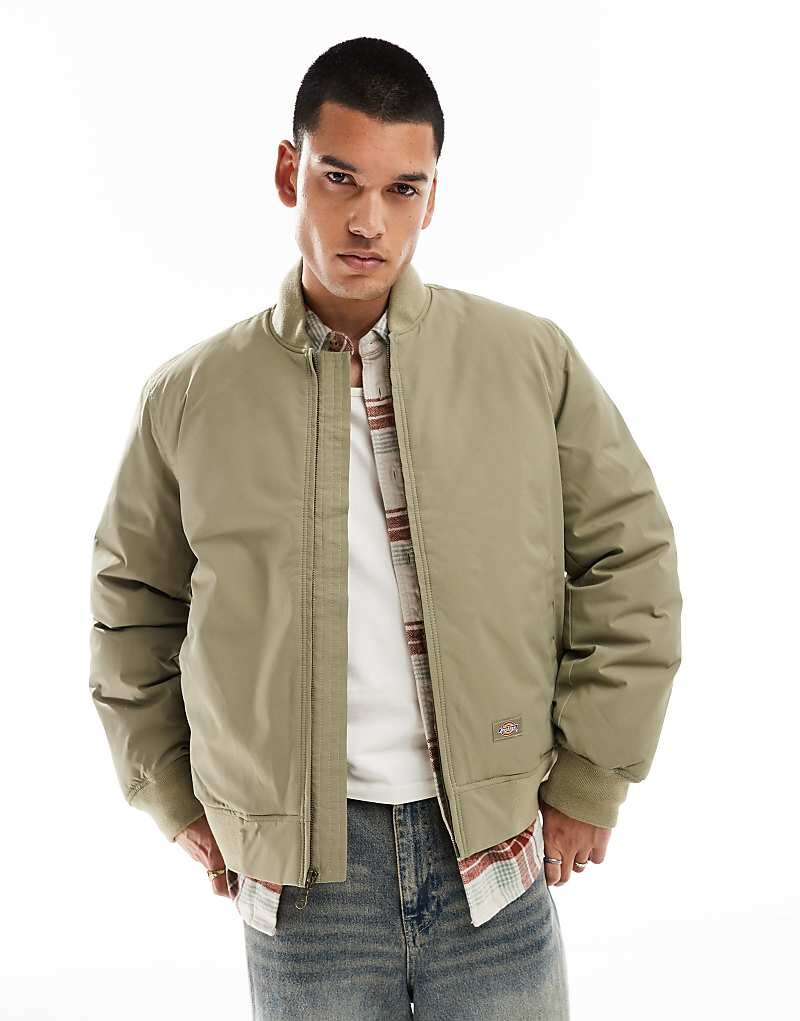 

Бомбер Dickies цвета хаки