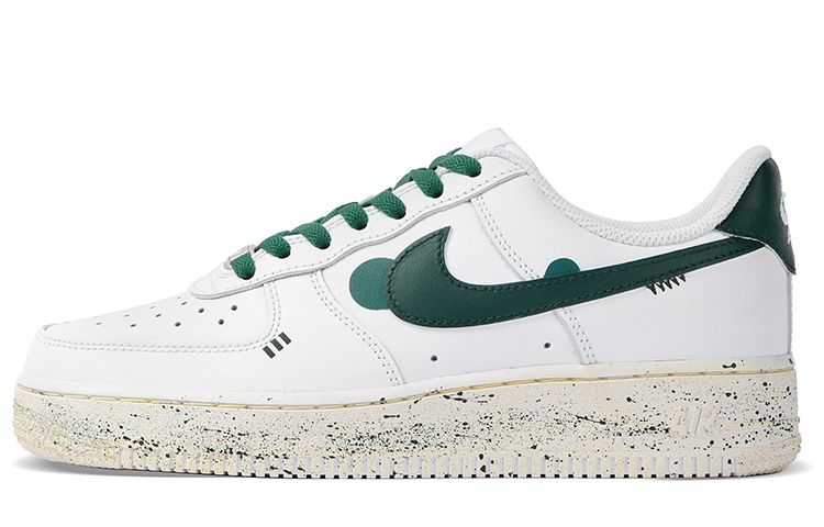 

Кроссовки Nike Air Force 1 Skateboard Shoes Men Low-Top White/Green, Зеленый, Кроссовки Nike Air Force 1 Skateboard Shoes Men Low-Top White/Green