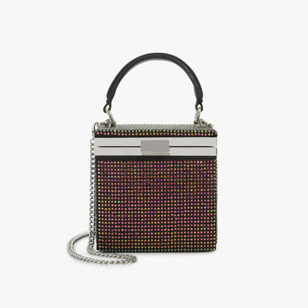 

Вечерняя микро-сумка Everlong со стразами Dune, черный