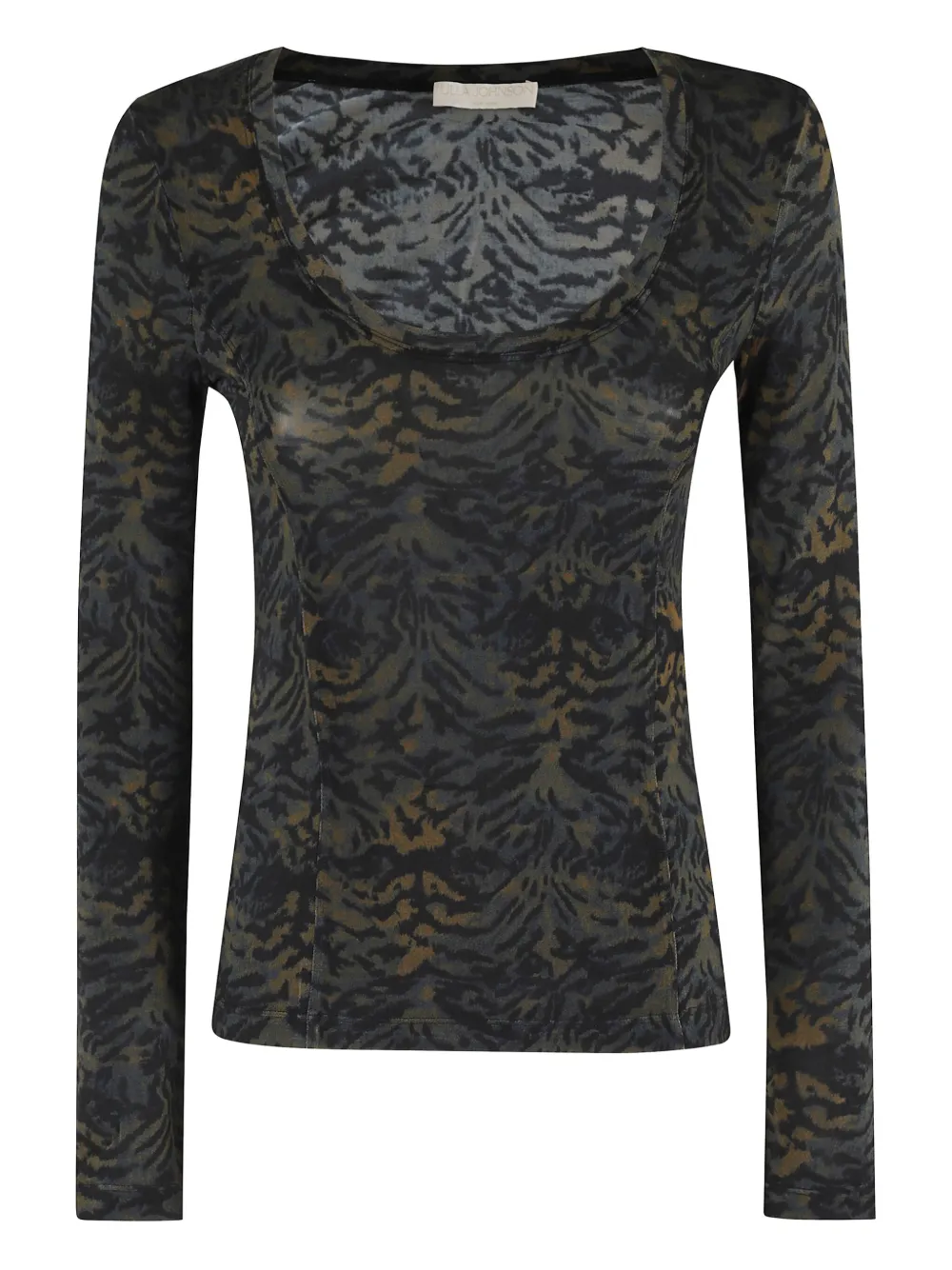 

Топ с длинными рукавами Ulla Johnson, зеленый