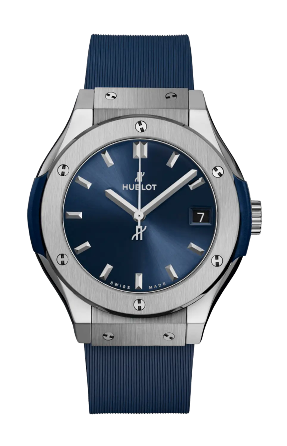 

Часы Hublot Classic fusion из синего титана 33 мм