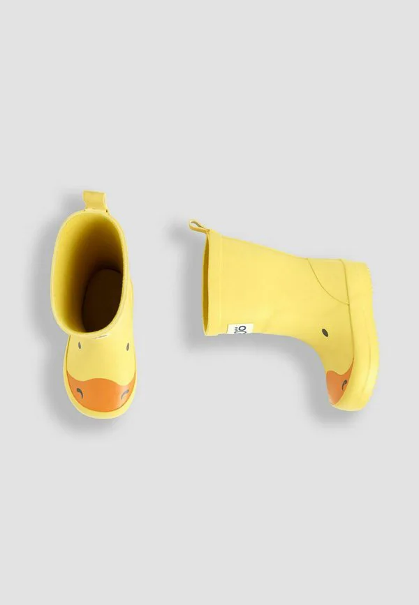 Резиновые сапоги стандартного размера Jojo Maman Bébé, Yellow — фото 3