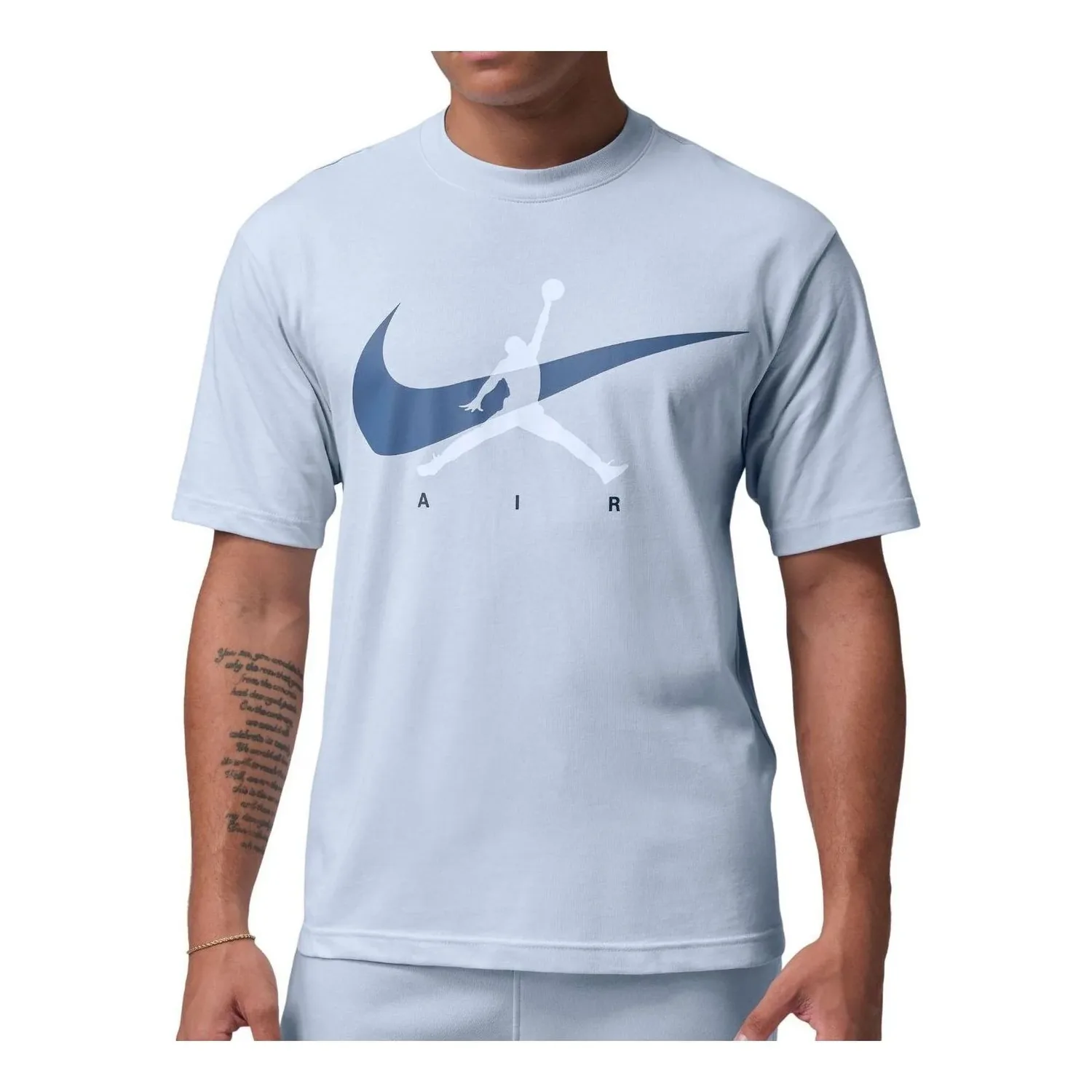Футболка Air Jordan Brooklyn Jumpman 'Aura Squadron Blue'
