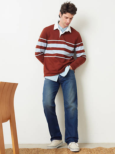 

Мужские джинсы 501 Original Fit Levi's, цвет It'S Time To Go Stre - Dark Wash - Stretch