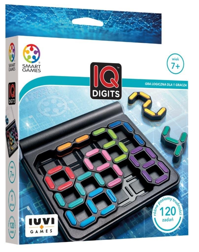 

Smart Games IQ Digits (PL), настольная и логическая игра, IUVI Games