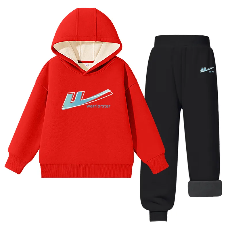 Детская повседневная худи для спорта WARRIOR, Red/H Gradient Pattern-Black/H Gradient Blue K