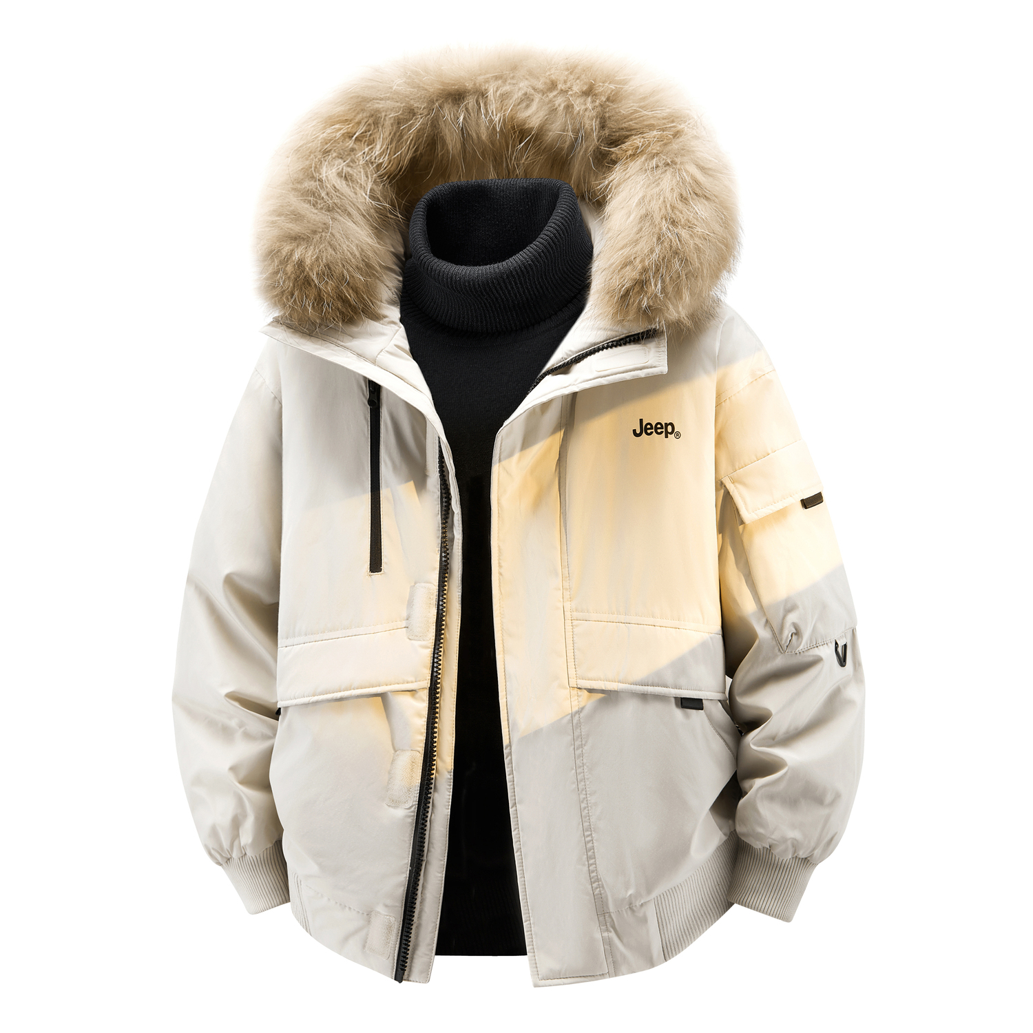 

Куртка пуховая Unisex из коллекции Classic Collection Jeep, snow mountain белый