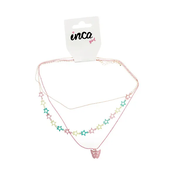 

Набор из 3 колье с застежкой Accesories Inca, 3 UD