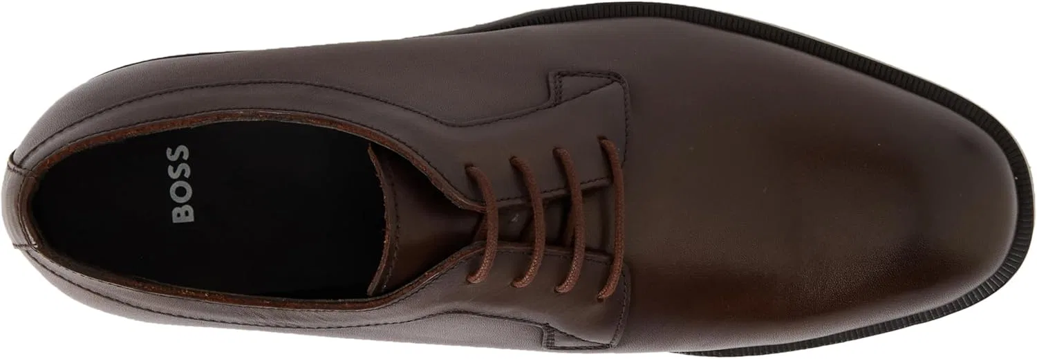 Мужские туфли BOSS Limber_derb_lt Derby, Dark Brown201 — фото 3