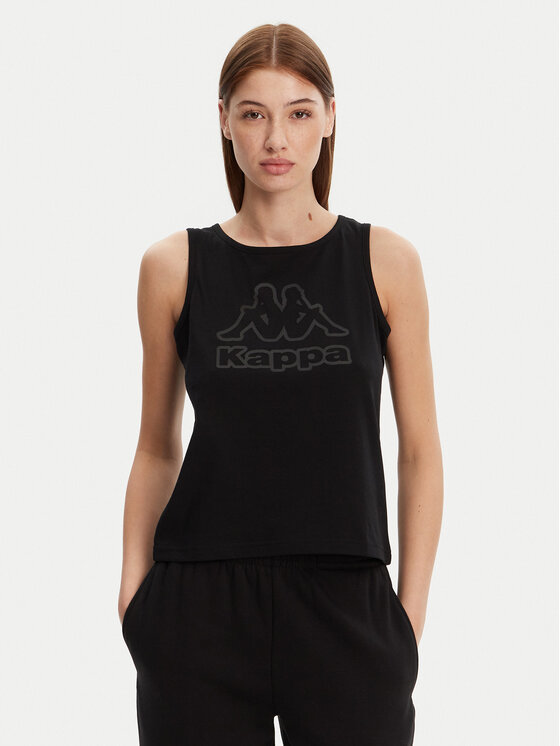 

Топний стандартный крой Logo Gria 382129W Kappa, черный