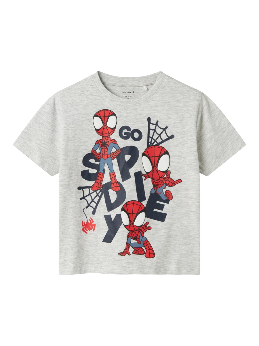 

Рубашка NAME IT NMMMAIN SPIDER, светло-серый