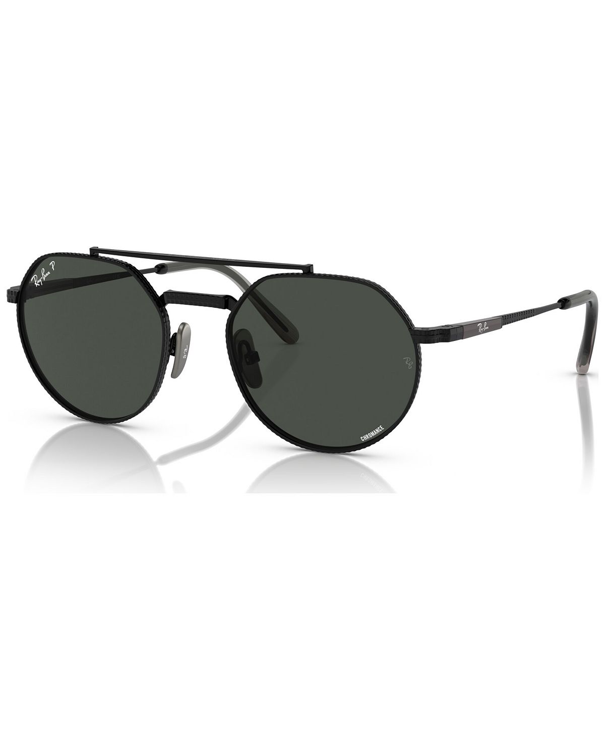 

Поляризованные солнцезащитные очки унисекс Jack II Titanium 51, RB826551-P Ray-Ban, черный