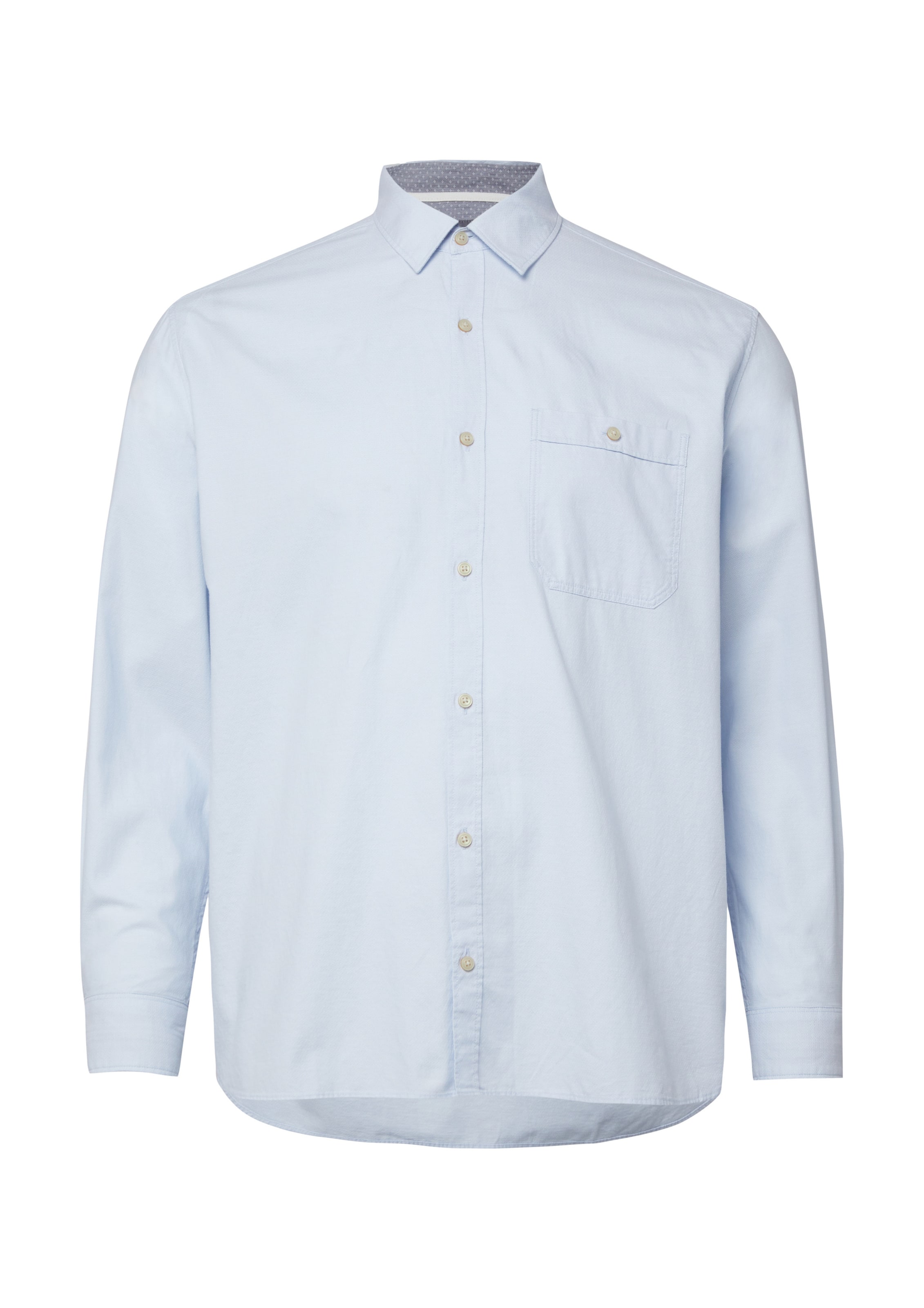 

s.Oliver Men Big Sizes Рубашка на пуговицах светлого голубого цвета Regular fit