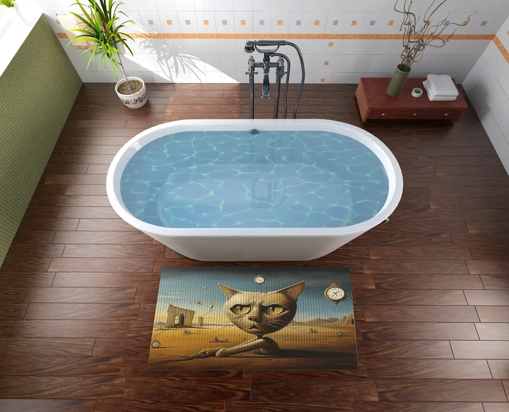 

Коврик для ванной Wallario