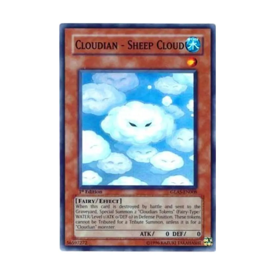 

CCG Cloudian — Овечье облако (супер редкий), Yu-Gi-Oh - Gladiator's Assault - Singles