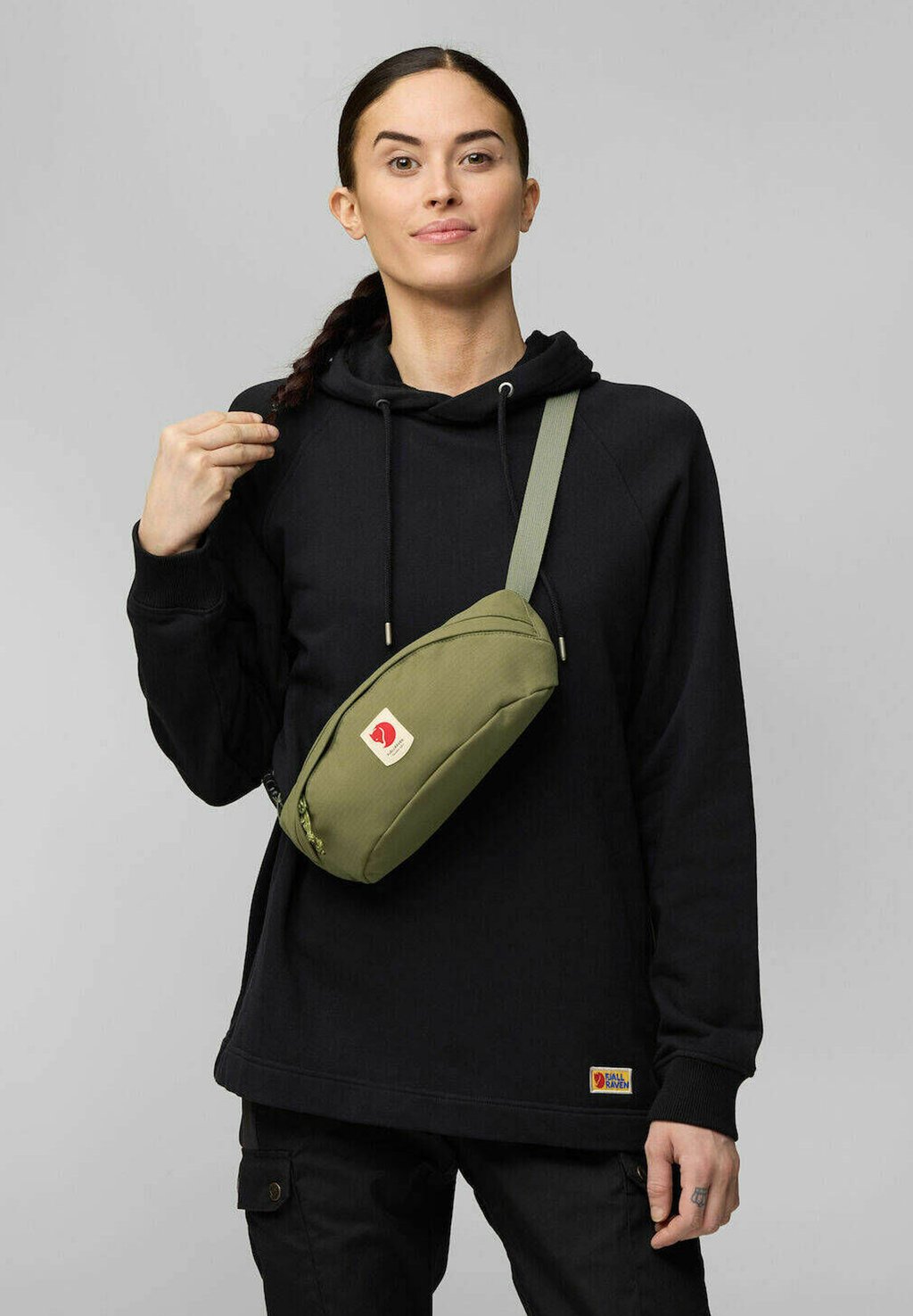 

Поясная сумка ULVÖ HIP PACK UNISEX Fjällräven, зеленый