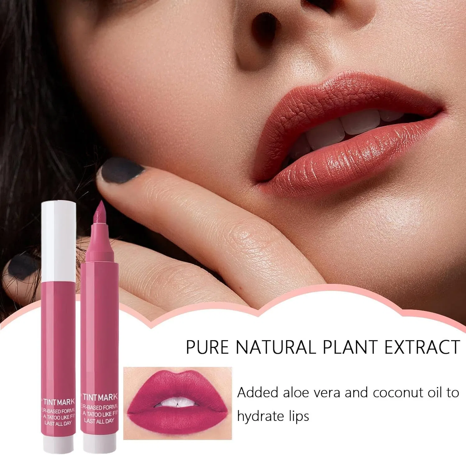 Лайнер для губ Lip Liner Marker, стойкий, оттенок 2, 3 мл — фото 2